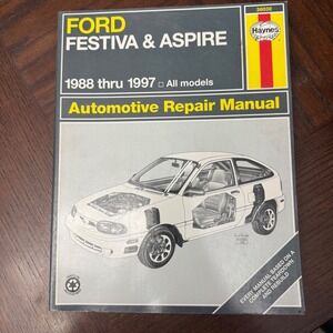 Ford Festiva Aspire‎ 1988-1997 Haynes Automotive Repair Manual All Models